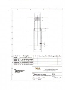 Telescopic Service Box Extension